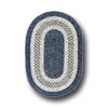 Colonial Mills, Inc. Colonial Mills, Inc. Monroe 2 X 3 Oval Dreft Blue Area Rugs