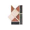 Crossville Crossville Tumbled Naturals Borders / corners Geo Square 5 3 / 4 X 7