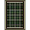 Milliken Milliken Magee Plaid 2 X 16 Runner Emerald Ii Area Rugs