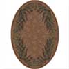 Milliken Milliken Baskerville 4 X 5 Oval Sorrel Area Rugs