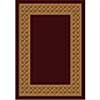 Milliken Milliken Copernicus 8 X 11 Garnet Ii Area Rugs