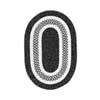 Colonial Mills, Inc. Colonial Mills, Inc. Monroe 4 X 6 Oval Charcoal Area Rugs