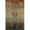 Trans-Ocean Import Co. Trans-ocean Import Co. Karela 5 X 8 Fern Aqua Area Rugs