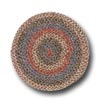 Colonial Mills, Inc. Colonial Mills, Inc. Lincoln 10 X 10 Round Chocolate Multi Area