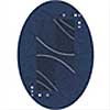 Milliken Milliken Caliente 8 X 11 Oval Royal Area Rugs
