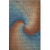 Trans-Ocean Import Co. Trans-ocean Import Co. Ombre 9 X 12 Surf Blue Area Rugs