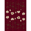Milliken Milliken Poppy 8 Round Garnet Area Rugs