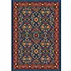 Milliken Milliken Kamil 11 X 13 Blue Grey Area Rugs