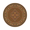 Milliken Milliken Merkez 8 Round Umber Area Rugs
