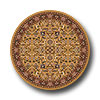 Milliken Milliken Abadan 8 Round Spice Gold Area Rugs