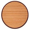 Anji Mountain Bamboo Rug, Co Anji Mountain Bamboo Rug, Co Villager Bamboo Rug 7 Round Natural