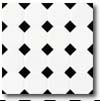 Daltile Daltile Octagon  &  Dot Matte White / black Gloss Dot Tile  &  Stone