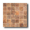Ascot Ascot Nature Mosaic Nut / red / brown Mix - Dark Tile  &  Stone