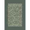 Milliken Milliken Spirale 8 X 11 Aqua Antique Area Rugs