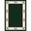 Milliken Milliken Floral Trellis 5 X 8 Oval Emerald Area Rugs