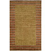Harounian Rugs International Harounian Rugs International European 5 X 8 Green Area Rugs