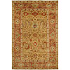 Harounian Rugs International Harounian Rugs International Mahal 6 X 9 Gold / rust Area Rugs