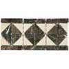 Tesoro Tesoro Kate  /  Laura Listello Kate Maroon / marfil Tile  &  Stone