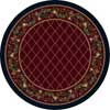 Milliken Milliken Fruit Medley 8 Round Garnet Area Rugs