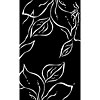 Kane Carpet Kane Carpet After Hours 9 X 13 Leaf White On Black Area Rugs