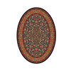 Milliken Milliken Abadan 4 X 5 Oval Tin Roof Grey Area Rugs