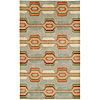 Harounian Rugs International Harounian Rugs International South Beach 5 X 8 Light Blue Area R