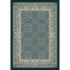 Milliken Milliken Italian Court 2 X 8 Runner Aqua Area Rugs