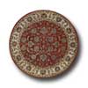Kaleen Kaleen Mystical Garden 10 Round Cornflower Brick Area Rugs