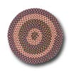 Colonial Mills, Inc. Colonial Mills, Inc. Brook Farm 6 X 6 Round Burgundy Area Rugs