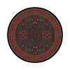 Milliken Milliken Sumero 8 Round Russet Ebony Area Rugs