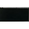 American Olean American Olean Greenwich Village 3 X 6 Gloss Black Tile  &  Stone
