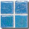 Daltile Daltile Sonterra Collection Mosaic Cancun Blue Iridescent Tile  &