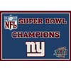 Milliken Milliken Super Bowl Xlii Champions 8 X 11 New York Giants Blue A