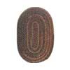 Colonial Mills, Inc. Colonial Mills, Inc. Midnight 5 X 8 Oval Java Area Rugs