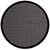 Anji Mountain Bamboo Rug, Co Anji Mountain Bamboo Rug, Co Villager Bamboo Rug 7 Round Ebony A