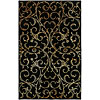 Harounian Rugs International Harounian Rugs International Eden Park 4 X 6 Black Area Rugs