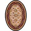 Milliken Milliken Karshi 4 X 5 Oval Wheat Area Rugs