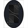 Milliken Milliken Caliente 8 X 11 Oval Ebony Area Rugs