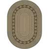 Milliken Milliken Oak Braid 5 X 8 Oval Khaki Area Rugs