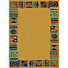 Radici USA Radici Usa Multicolor I 8 X 11 Creme Area Rugs