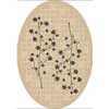 Milliken Milliken Nickita 4 X 5 Oval Opal Area Rugs