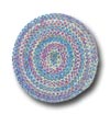 Colonial Mills, Inc. Colonial Mills, Inc. Botanical Isle 4 X 4 Round Oasis Blue Area