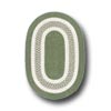 Colonial Mills, Inc. Colonial Mills, Inc. Jefferson 10 X 13 Oval Moss Green Area Rugs