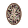 Milliken Milliken Barrington Court 5 X 8 Oval Heathered Rose Area Rugs