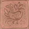 Tesoro Tesoro Liberty Tozzetto Copper Gold 4 X 4 Tile  &  Stone