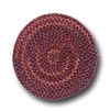 Colonial Mills, Inc. Colonial Mills, Inc. Midnight 8 X 8 Round Burnt Brick Area Rugs