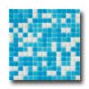 Marazzi Marazzi Glass Mosaics 1 X 1 Mix Azul Tile  &  Stone