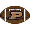 Logo Rugs Logo Rugs Purdue University Purdue Football 15 inch  X 24 inch  Area