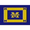 Logo Rugs Logo Rugs Michigan University Michigan Area Rug 3 X 5 Area Rugs