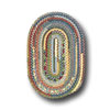 Colonial Mills, Inc. Colonial Mills, Inc. Cottage Comfort 42 X 66 Oval Keepsake Area